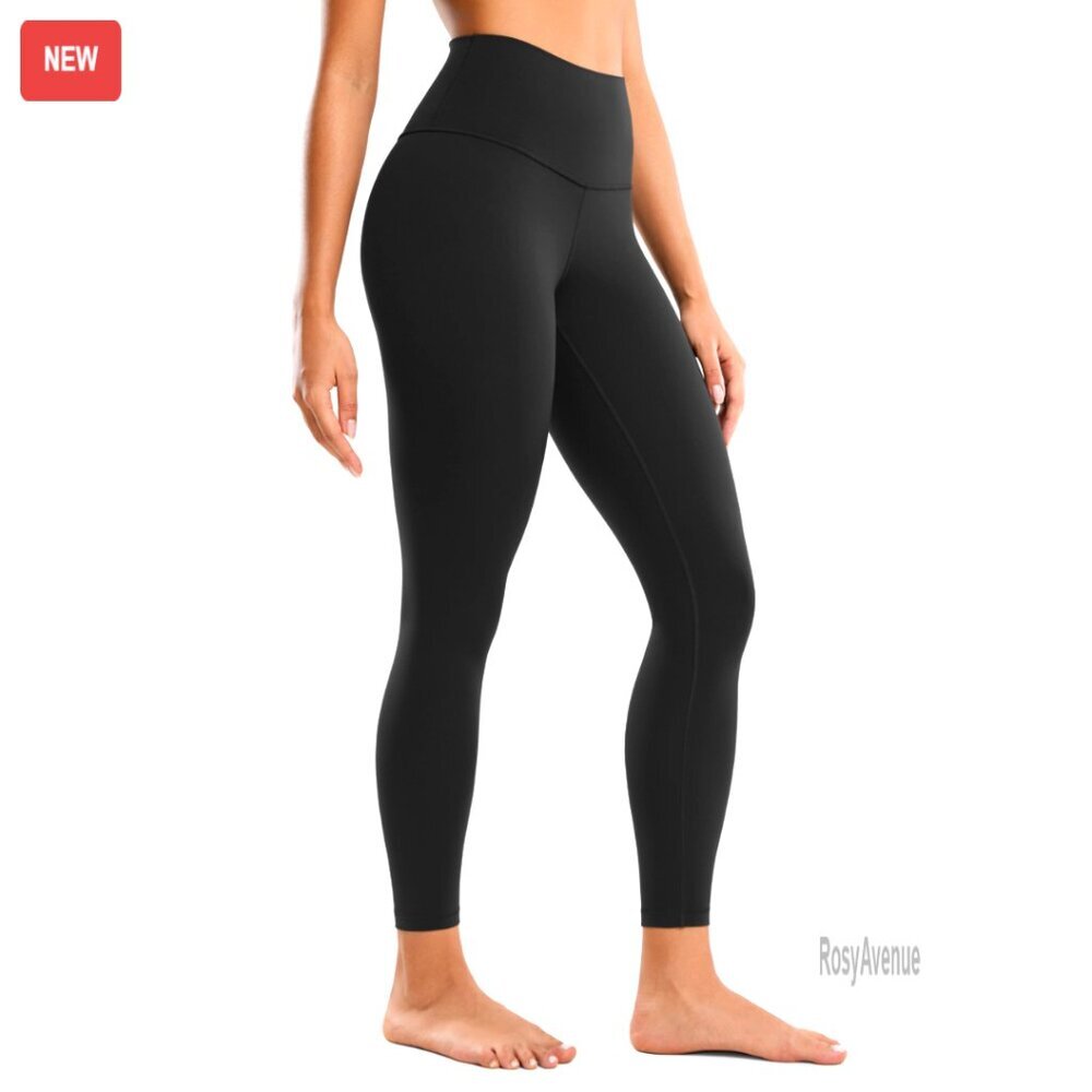 High Waisted Buttery Soft Yoga Leggings 25" Workout Lounge Pants